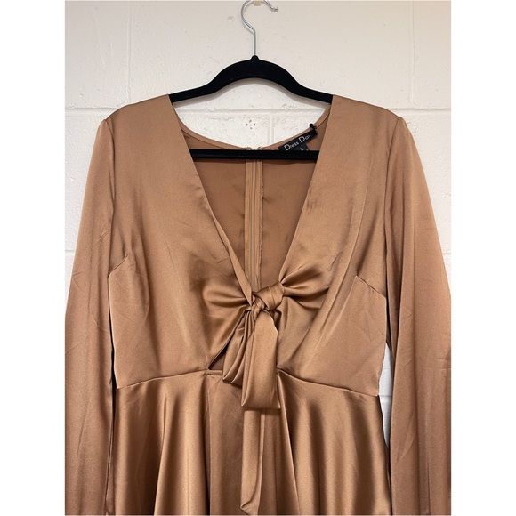 GOLD MINI DRESS - Picture 3 of 3